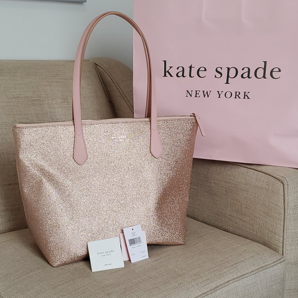 KATE SPADE ♠️ JOELEY TOTE ROSE GOLD